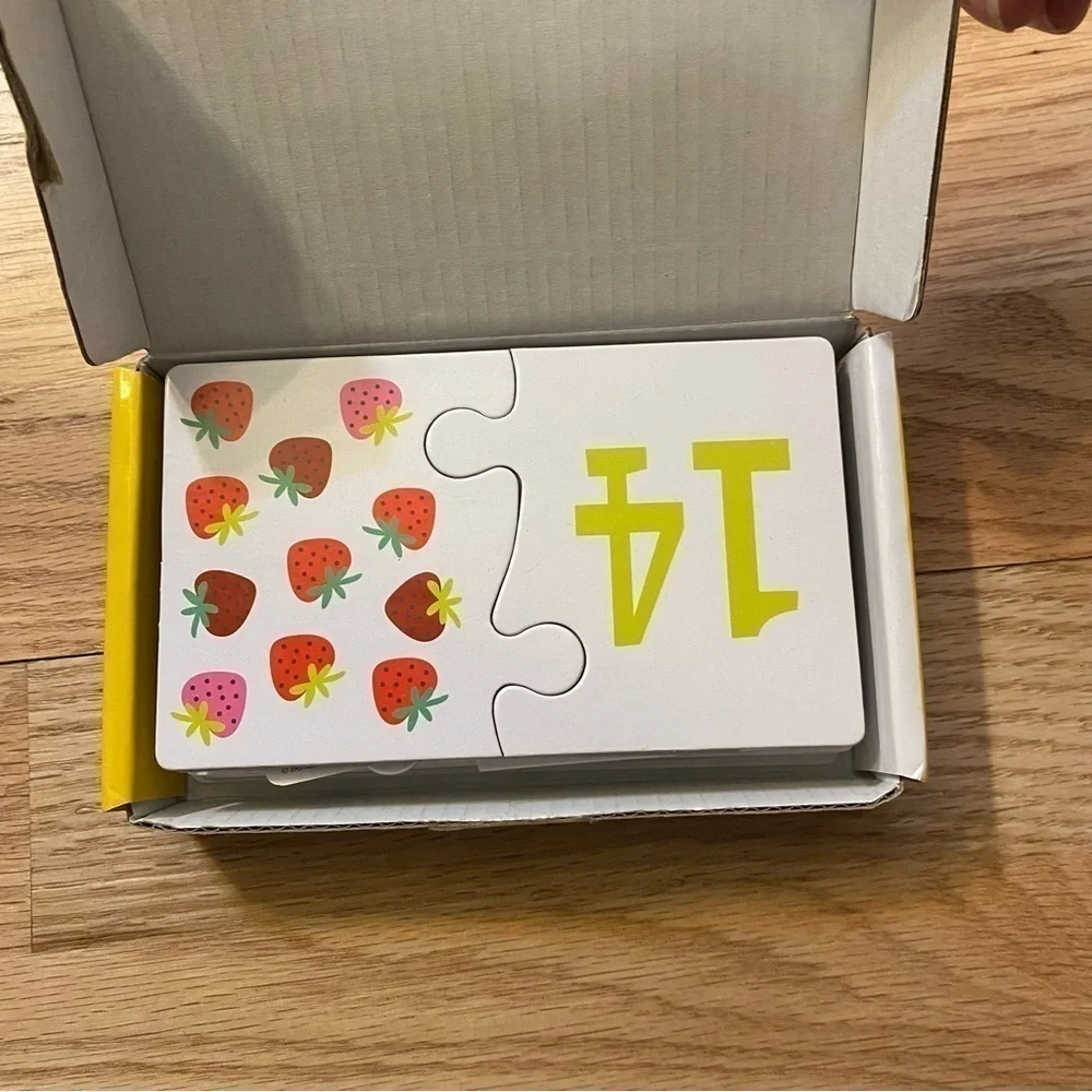 Number Counting Puzzle Play N’ Learn Count and Match